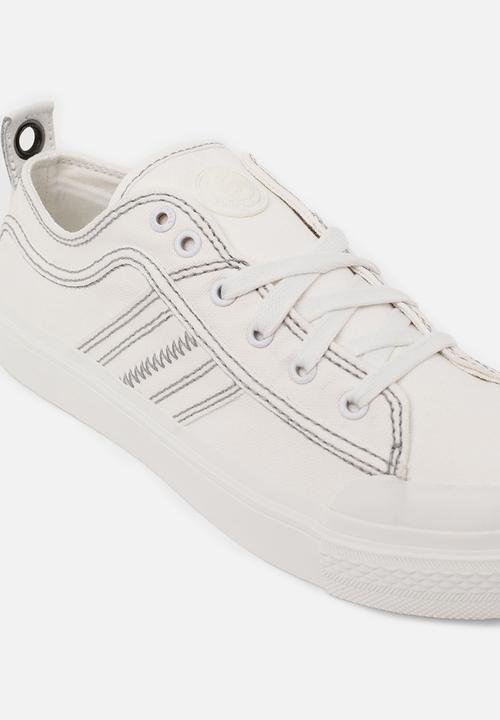 Diesel  - S-astico low lace w sneakers - white
