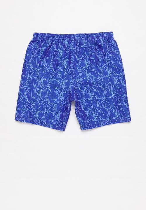Rebel Republic - Tween boys board  shorts -  blue