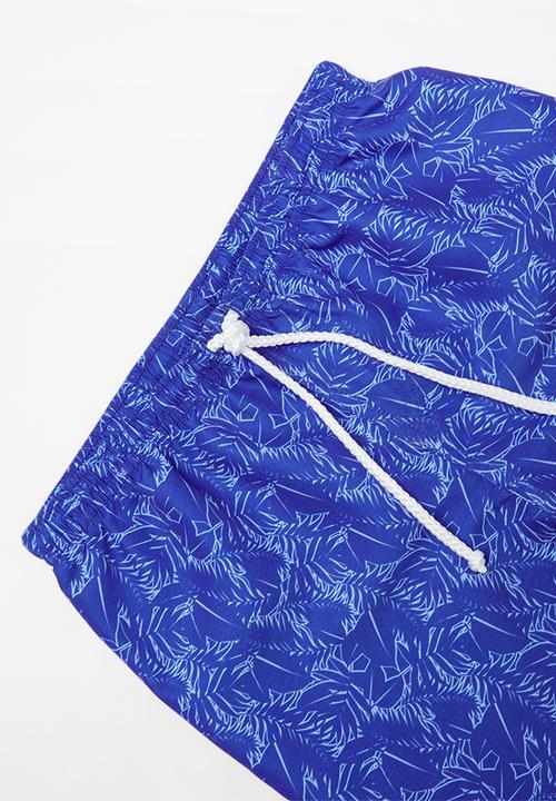 Rebel Republic - Tween boys board  shorts -  blue