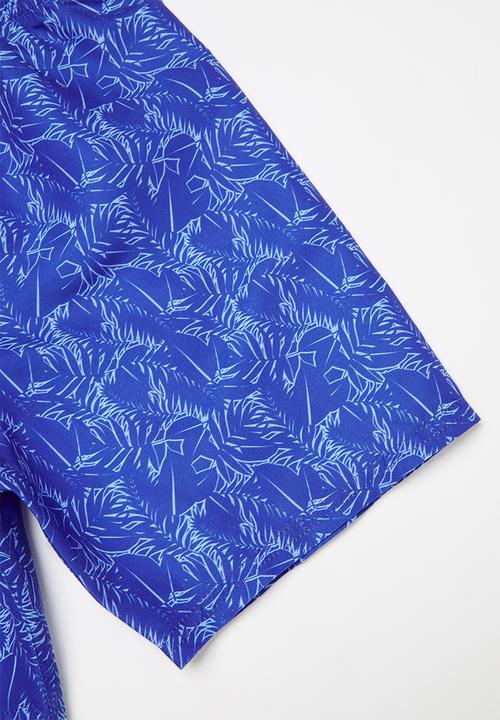 Rebel Republic - Tween boys board  shorts -  blue
