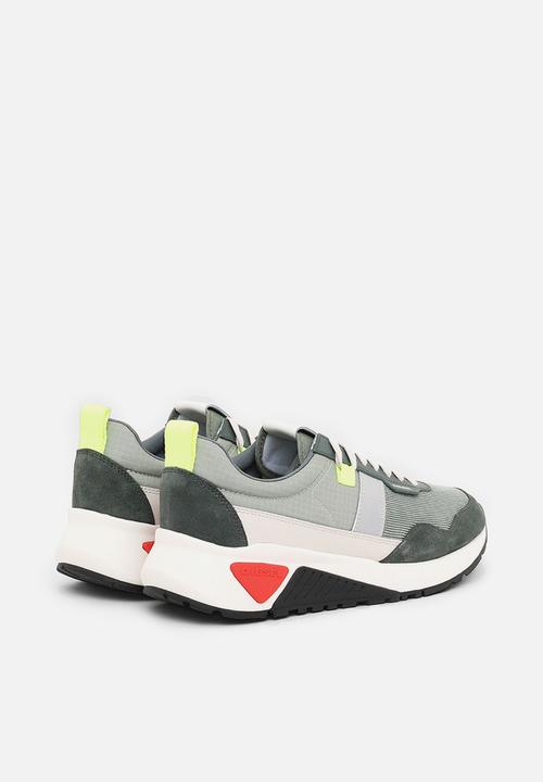 Diesel  - S-kb low run sneakers - lily pad/dark forest