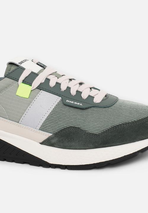 Diesel  - S-kb low run sneakers - lily pad/dark forest