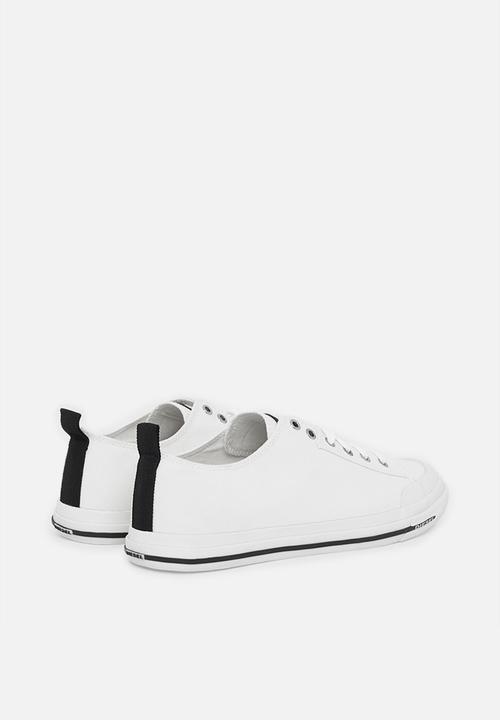 Diesel  - S-astico low  cut sneakers - star white