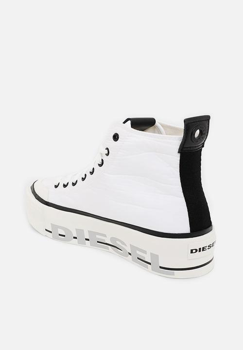 Diesel  - S-astico mc wedge sneakers - white
