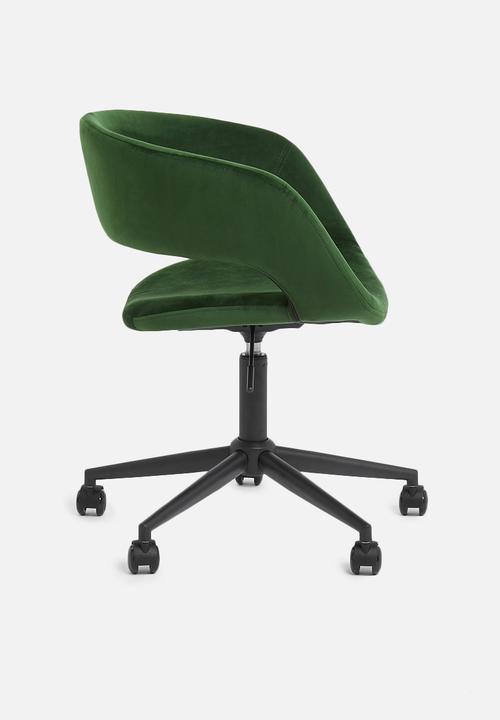 Sixth Floor - Grace desk chair - forest green