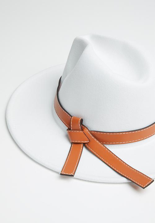 Superbalist - Hugh fedora - white 