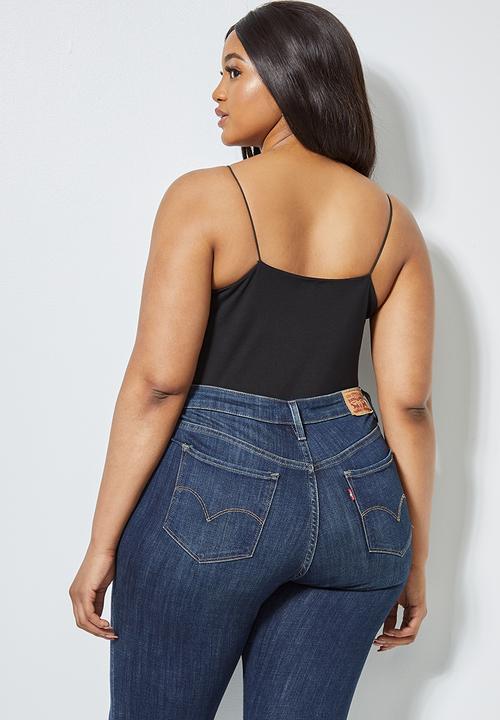 Superbalist - 2 Pack elastic strap bodysuit / black & white