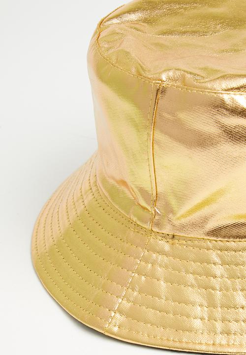 Superbalist - Reversible bucket hat - black & gold