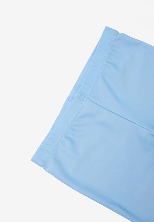 Pop Candy - Boys rash vest & shorts set - blue & purple 