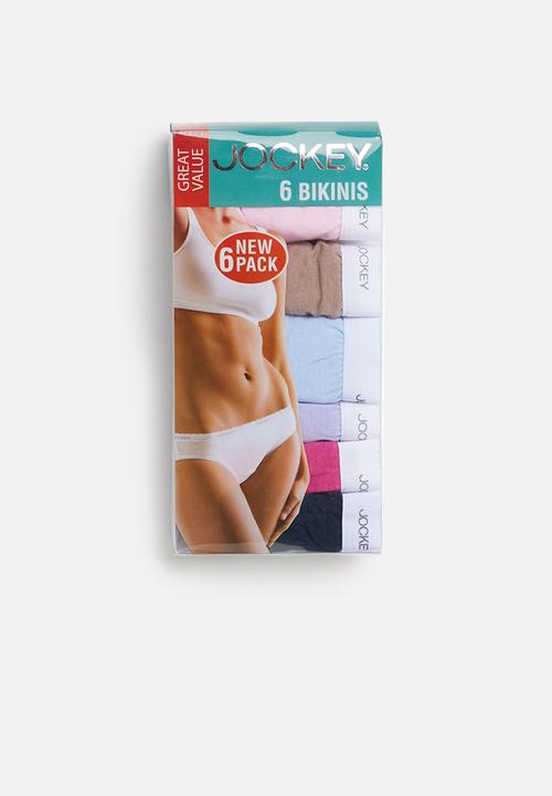 Jockey - Value pack bikini 6 pack - multi