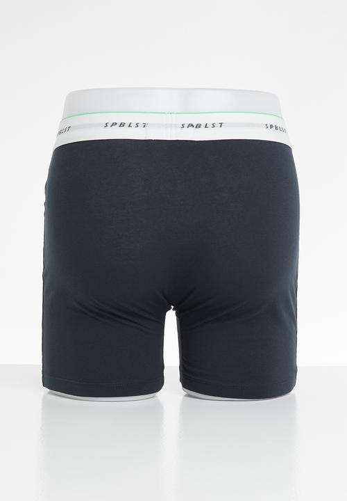 Superbalist - 2-pack Ryder long boxer briefs - navy 