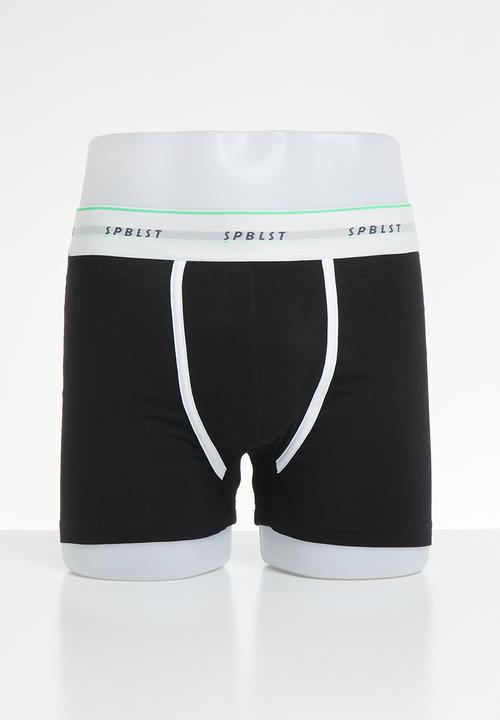 Superbalist - 2-pack Tex boxer briefs - black 