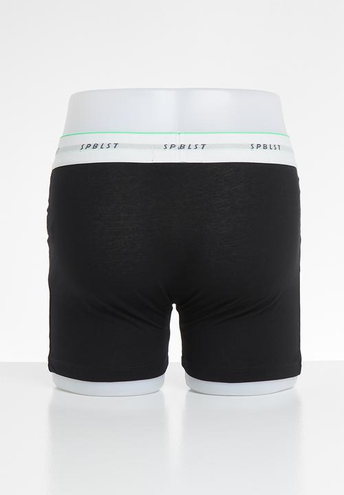 Superbalist - 2-pack Tex boxer briefs - black 