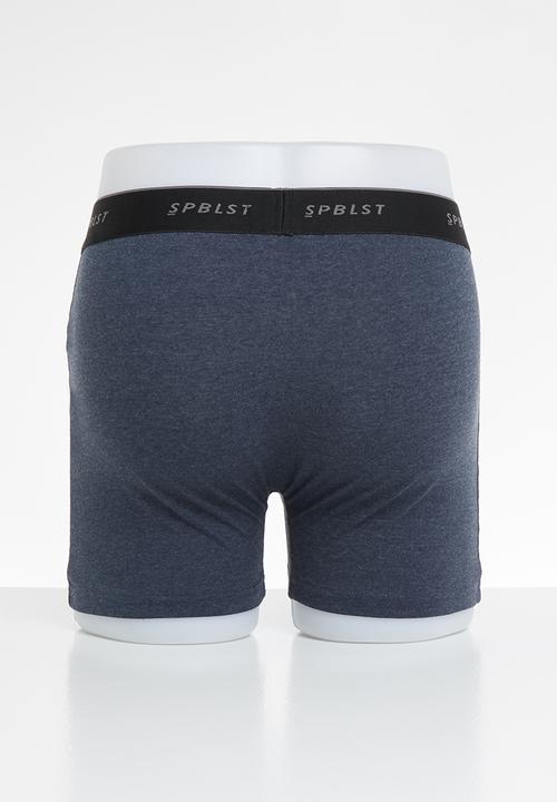 Superbalist - 2-pack Tex boxer briefs - navy