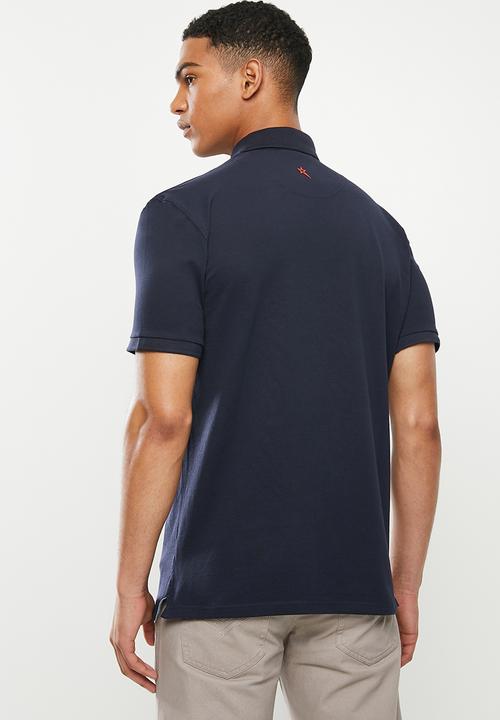 SOVIET - Koufax mens s/slv pique golfer - navy