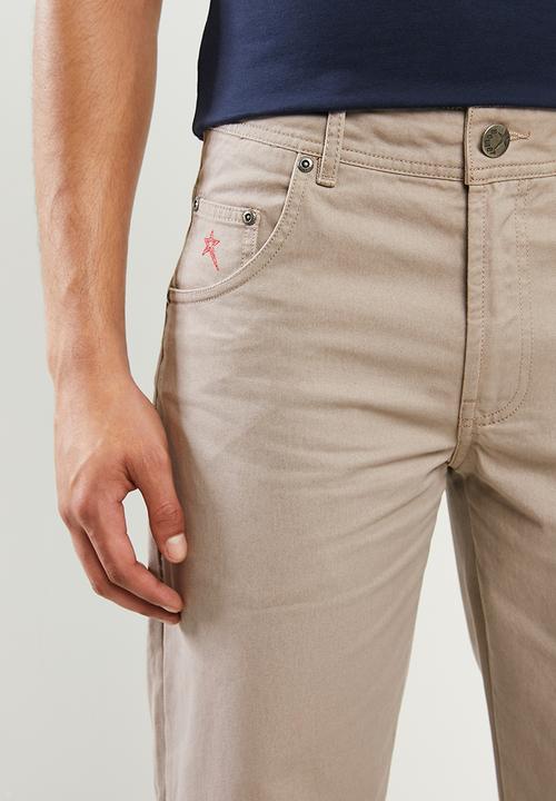 SOVIET - Voyager-r 3 #5 mens basic 5pkt chino - stone