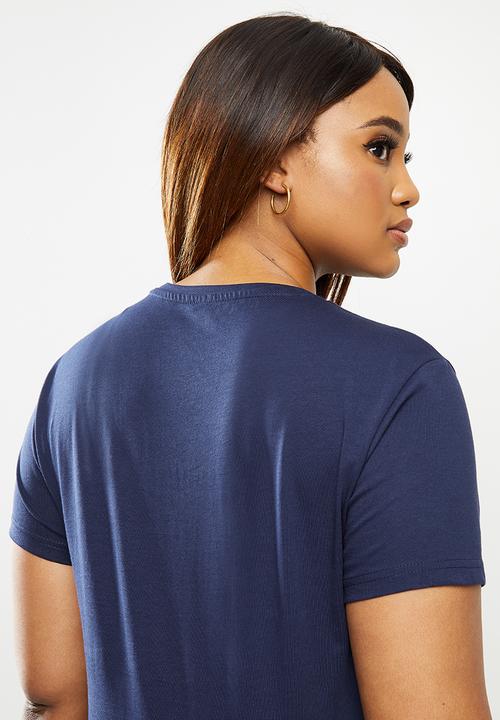 POLO - Plus Jo short sleeve sequin tee - navy