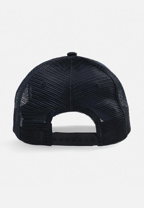 Vertigo - Mens vertigo frayed logo cap - navy