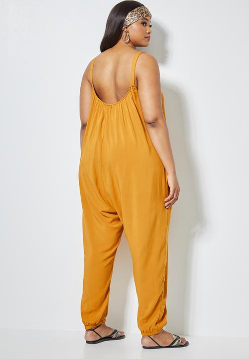 Superbalist - Easy fitting jumpsuit - Ochre