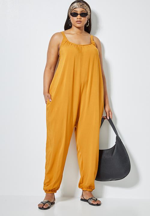Superbalist - Easy fitting jumpsuit - Ochre