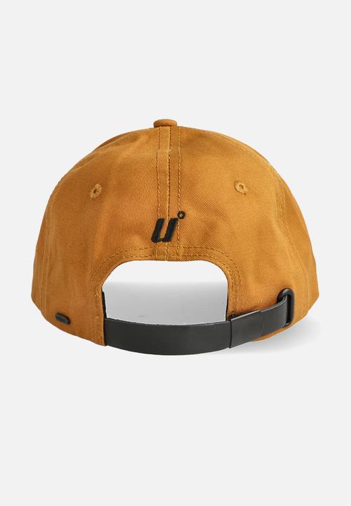Urban - Mens urban badge cap - yellow