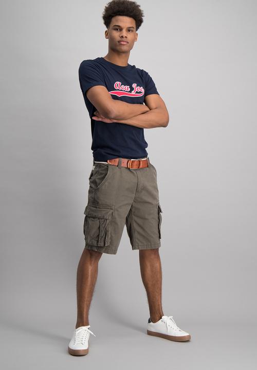 Aca Joe - Mens cargo shorts - olive 