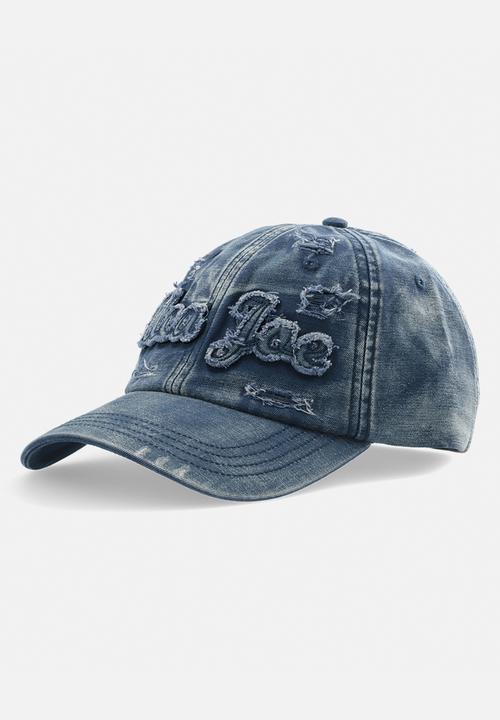 Aca Joe - Mens aca joe denim cap - blue acid