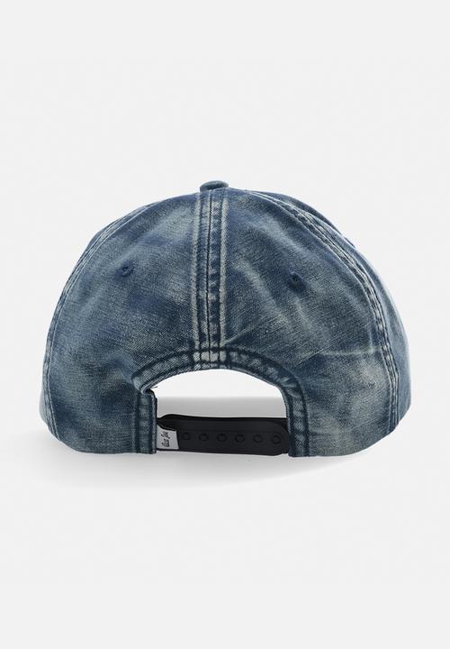 Aca Joe - Mens aca joe denim cap - blue acid