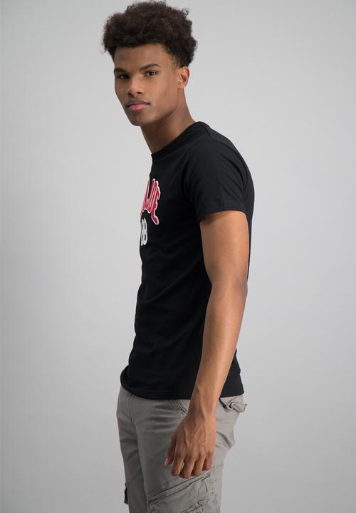 Aca Joe - Mens aca joe short sleeve T-shirt - black