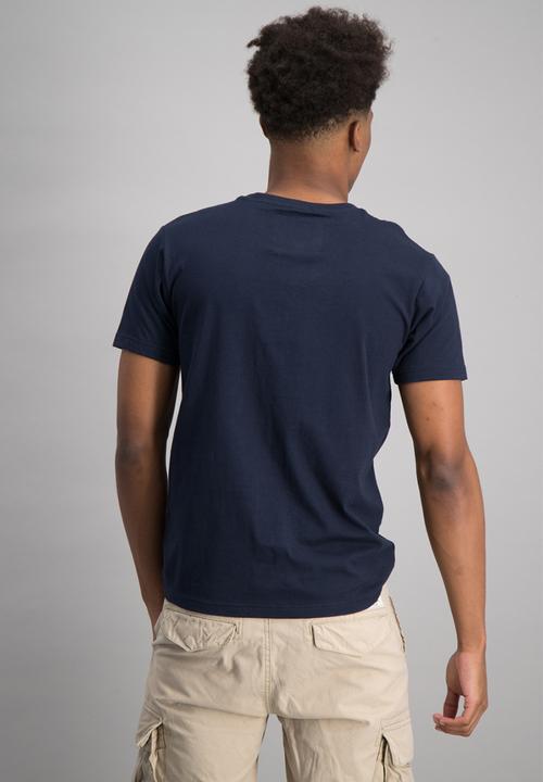 Aca Joe - Mens aca joe short sleeve t-shirt - navy 
