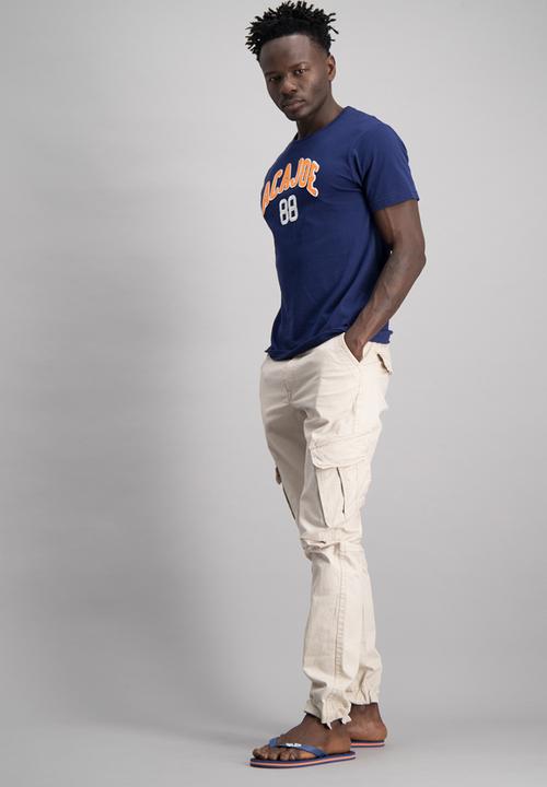 Aca Joe - Mens aca joe short sleeve T-shirt - navy