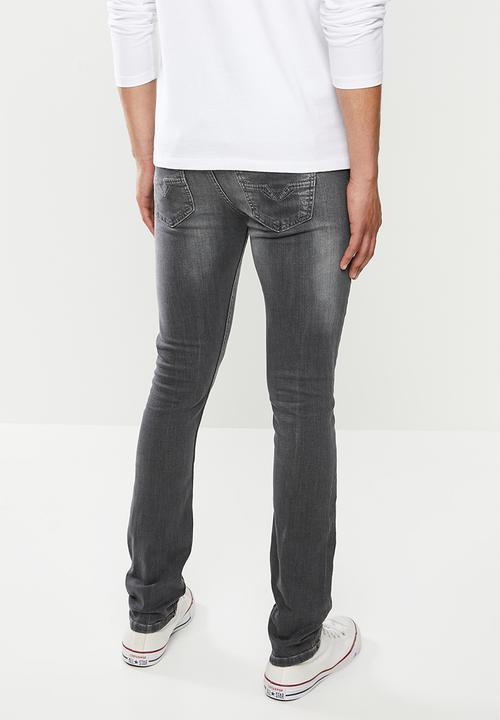 GUESS - Skinny jeans - washed black