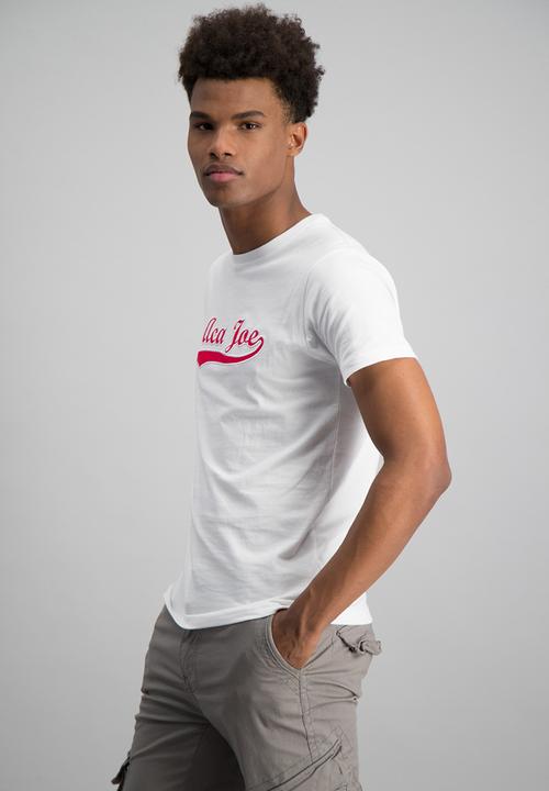Aca Joe - Mens aca joe short sleeve T-shirt - white