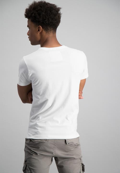 Aca Joe - Mens aca joe short sleeve T-shirt - white