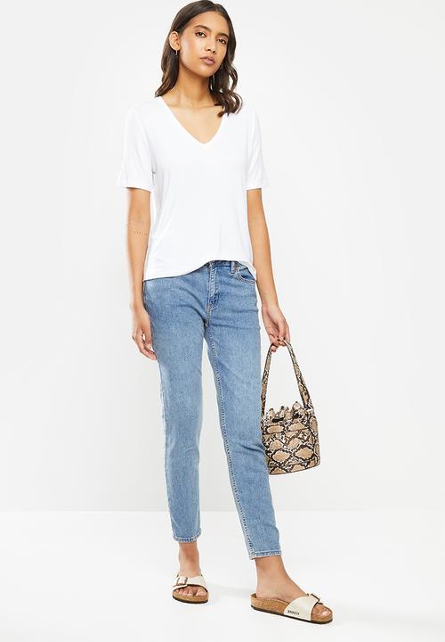 MANGO - Retro T-shirt - white