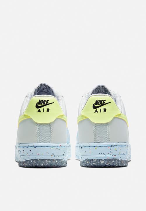 Nike - Air Force 1 crater  - pure platinum/barely volt-summit white