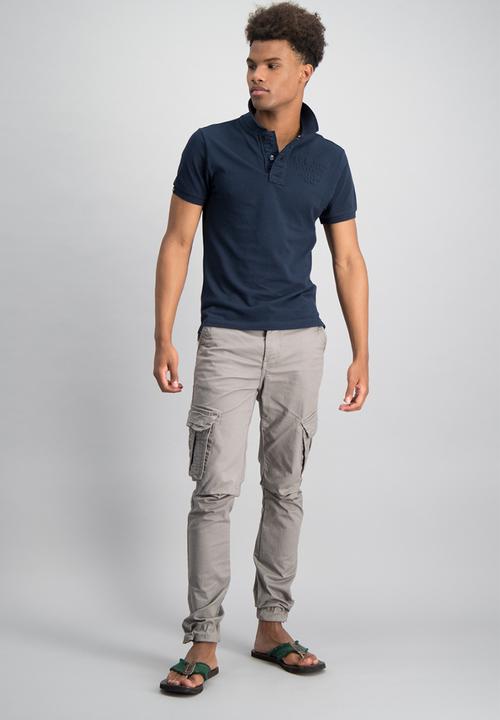 Aca Joe - Mens aca joe embossed logo golfer
