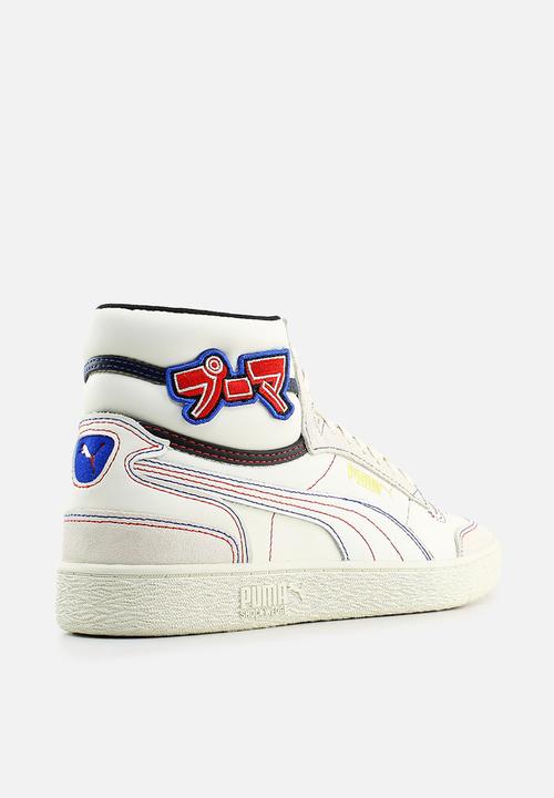 PUMA - Ralph sampson mid japanorama - whisper white-puma black-high risk red