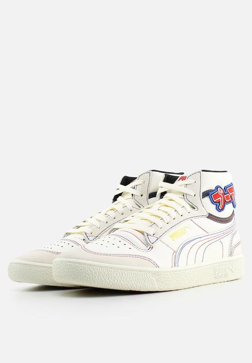 PUMA - Ralph sampson mid japanorama - whisper white-puma black-high risk red