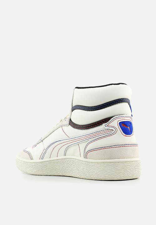 PUMA - Ralph sampson mid japanorama - whisper white-puma black-high risk red