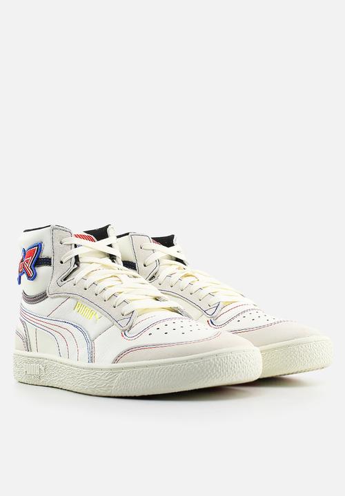 PUMA - Ralph sampson mid japanorama - whisper white-puma black-high risk red