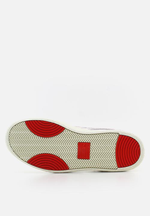 PUMA - Ralph sampson mid japanorama - whisper white-puma black-high risk red