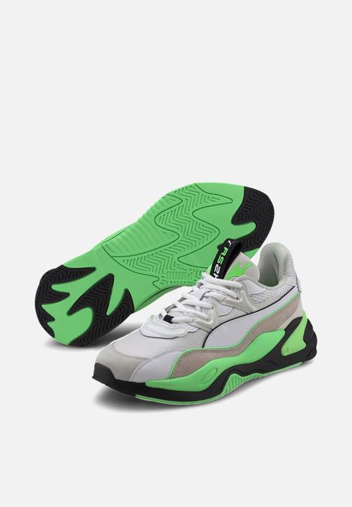 PUMA - Rs-2k messaging - puma white-elektro green