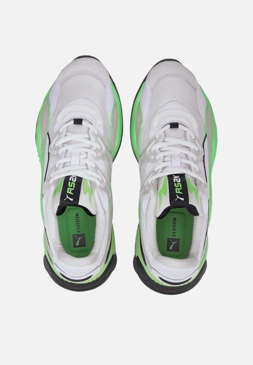 PUMA - Rs-2k messaging - puma white-elektro green