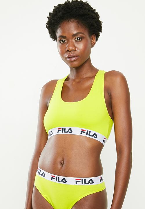 FILA - Mia bra - lime green