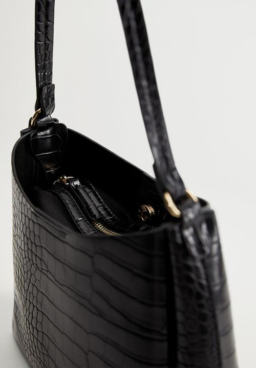 MANGO - Bag derby - black
