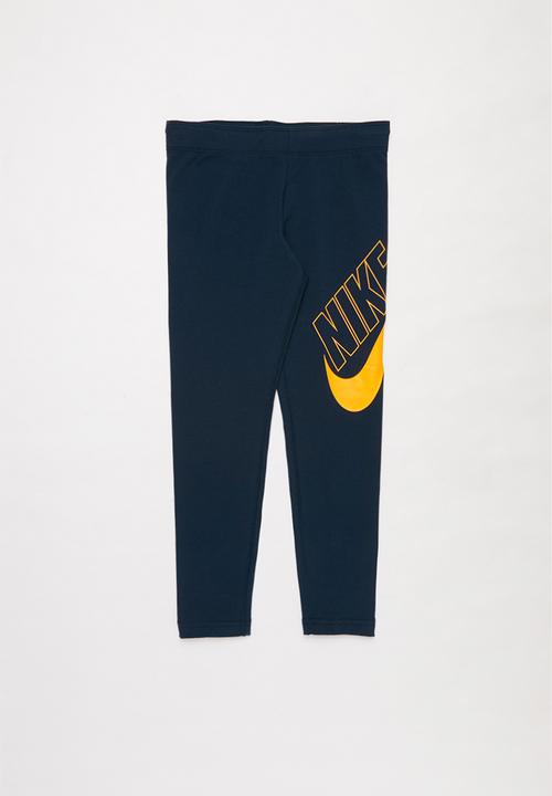 navy nike leggings