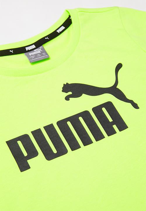 PUMA - Ess logo tee b - green