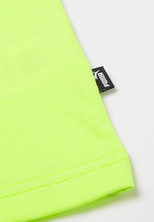 PUMA - Ess logo tee b - green