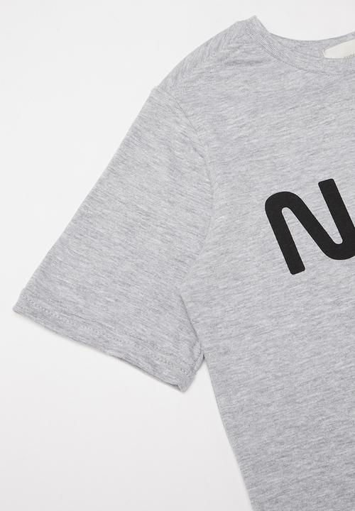 Superbalist Kids - NASA printed tee - grey